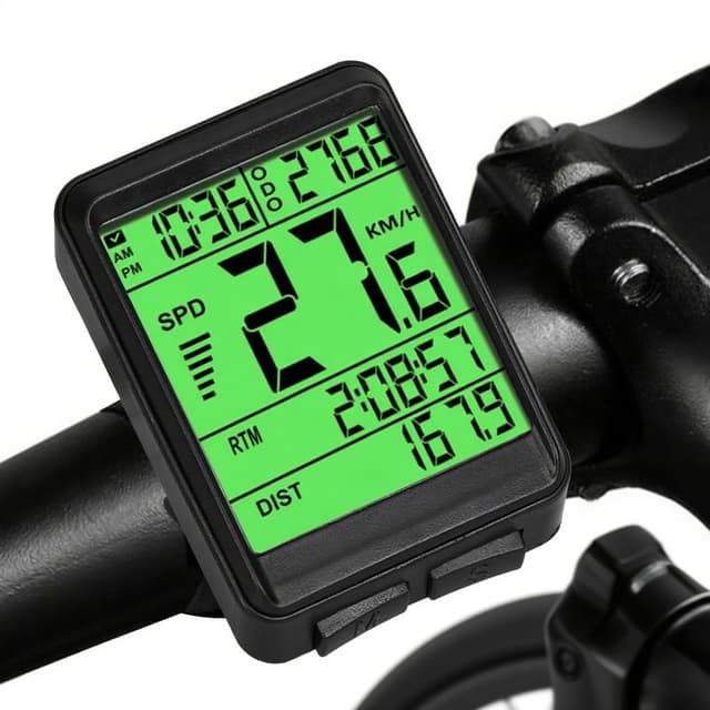 🚴 BOOTEEK Fahrradcomputer Kabellos - IPX7 Wasserdicht & Hintergrundbeleuchtetes Display 🌟