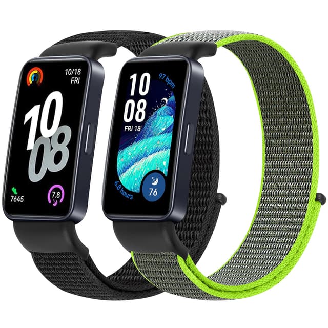 Yunshare Nylon Sport Loop Armband für Huawei Band 10/9/8 🌟 Atmungsaktiv & Bequem