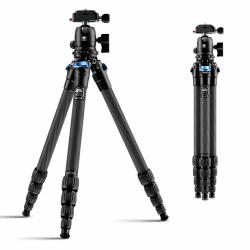 📸 SIRUI AM-225 Carbon Stativ Kamera Reisestativ mit 360° Kugelkopf B-00K
