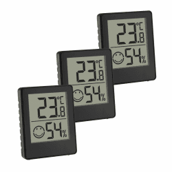 Angebot: TFA Dostmann Digitales Mini Thermo-Hygrometer, 3er-Set 🌡️