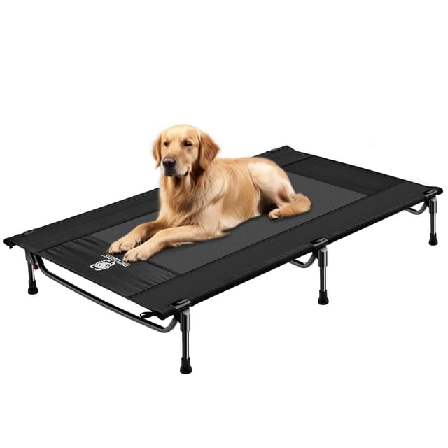 OneTigris Hundeliege Outdoor - Erhöhtes Hundebett 130x70 cm Höhe 21cm 🐾