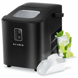 🧊🧊 KLAMER Eiswürfelmaschine klein (2025) 🧊🧊 - 8 Eiswürfel in 8 Minuten!