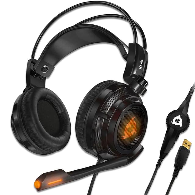 🎮 KLIM Puma Gamer Headset - 7.1 Surround-Sound & Vibrationen 🎧