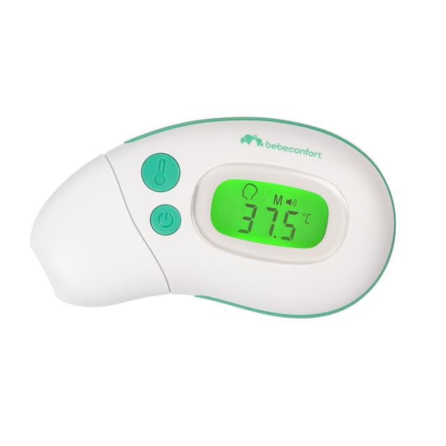 Bebeconfort Mini-Multifunktionsthermometer 🌡️ 4-in-1-Funktion, kontaktlos, Infrarottechnologie