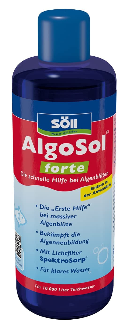 Söll 80535 AlgoSol forte 500 ml 🌿 - Schnelle Hilfe bei Algenblüten