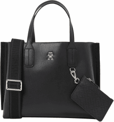 Tommy Hilfiger Mini Distinct Tote Bag - Black