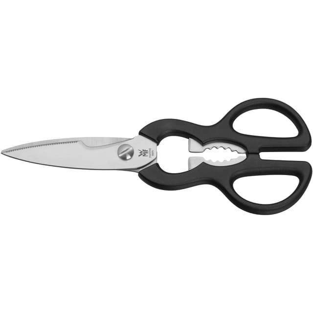 🔪🍾 WMF Küchenschere 21 cm mit Sägeschliff und Flaschenöffner 🍴✂️