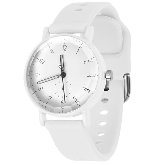 🕒 OFFCUP Damenuhr: Damen Quarz Uhr mit Silikon Armband