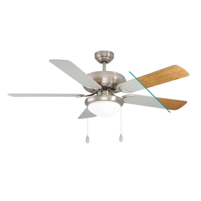 EGLO Deckenventilator BALLINA mit 5 Flügeln und Licht