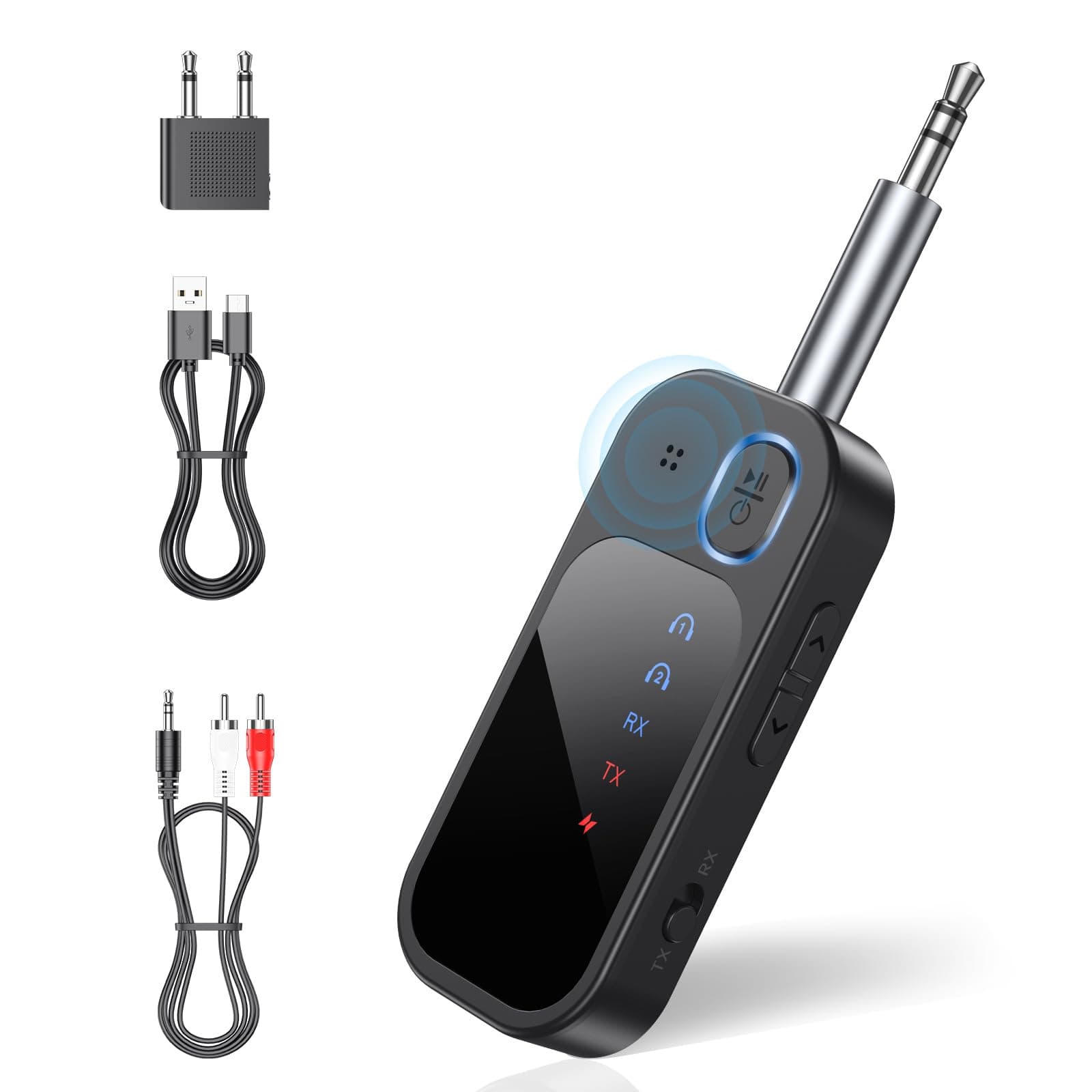 🎧 Cweopo Bluetooth 5.4 Adapter für Flugzeug: 2-in-1 Bluetooth Transmitter & Empfänger 🛫
