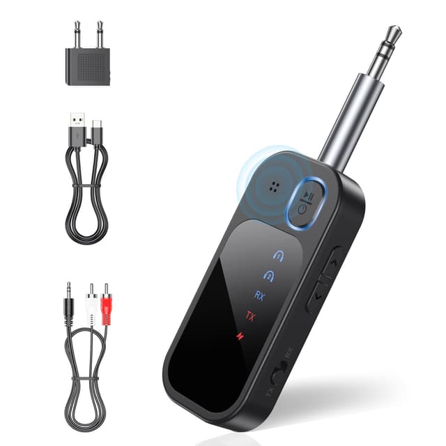 🎧 Cweopo Bluetooth 5.4 Adapter für Flugzeug: 2-in-1 Bluetooth Transmitter & Empfänger 🛫