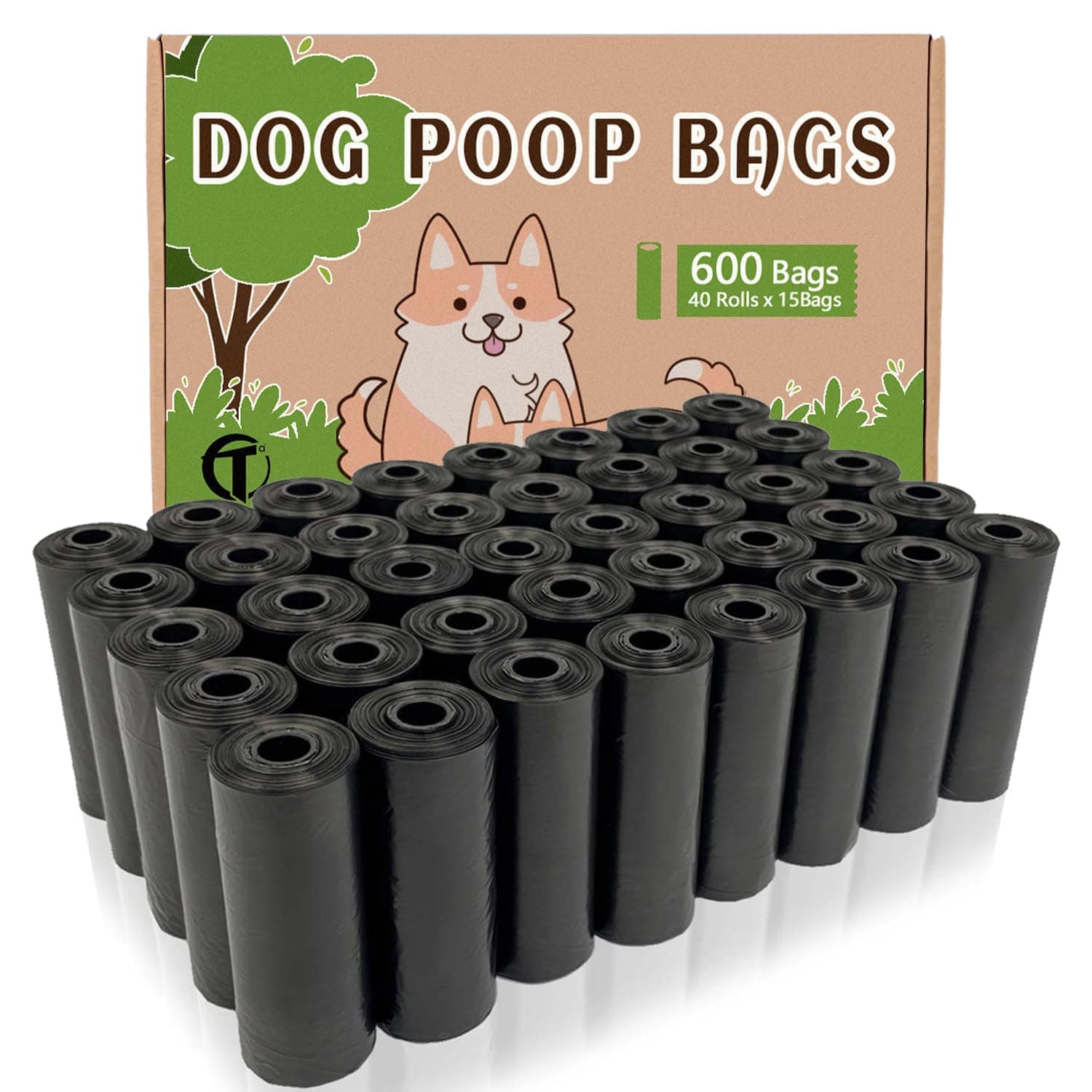 AiTodos® 600 Stück Hundekotbeutel - 🐕🎁🌎🐾