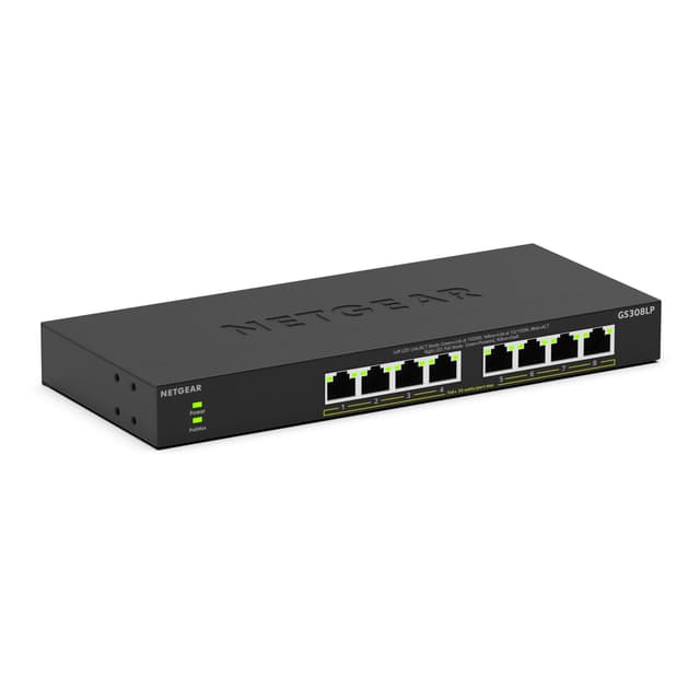 🔥 Angebot: NETGEAR 8-Port PoE Gigabit Ethernet Unmanaged Essentials Switch (GS308LP) 🌟