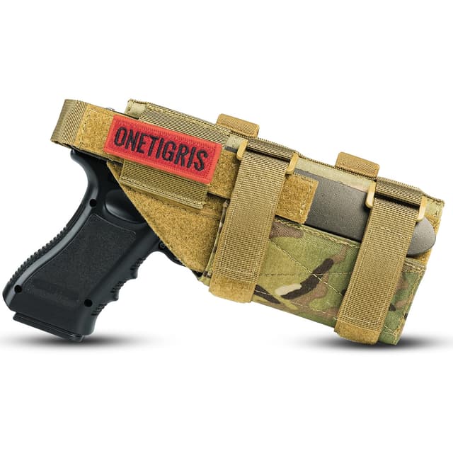 🔫🌿 OneTigris Pistolenholster für Rechtshänder - Glock 17/19/20/21 & 1911 Kompatibel