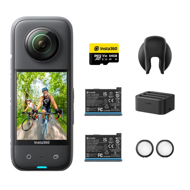 📸 Insta360 X3 Ausdauer-Bundle - Wasserdichte 360°-Actionkamera 🌊📷