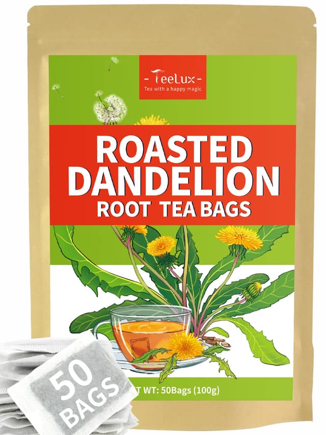 TeeLux Gerösteter Löwenzahn Tee Beutel 50 Stück 🌼🍵