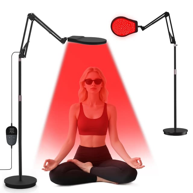 Relhafethy Rotlichtlampe XL mit 150LEDs Red Lights 🌟