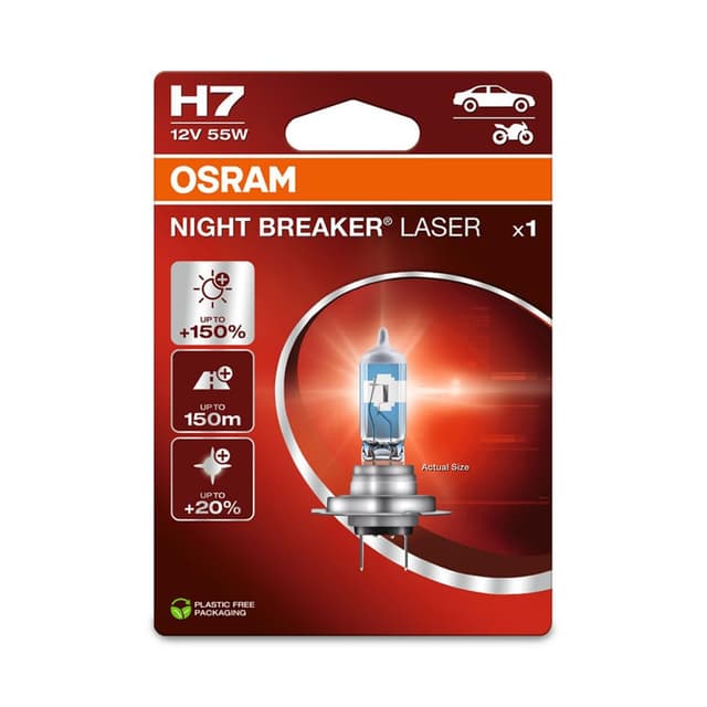🌟 Blitzangebot! OSRAM NIGHT BREAKER LASER H7 - 150% mehr Helligkeit 🌟