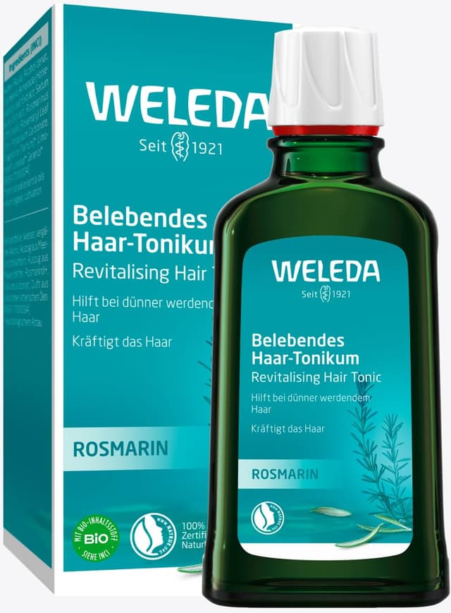 🌿🌱 WELEDA Bio Rosmarin Haartonikum 100 ml - Naturkosmetik Haarwasser 🌿🌱