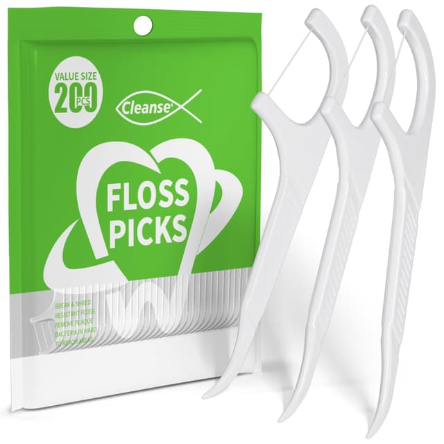 🦷 Zahnseide Stick 200 Stück 3X Zahnreinigung 🧼🌟