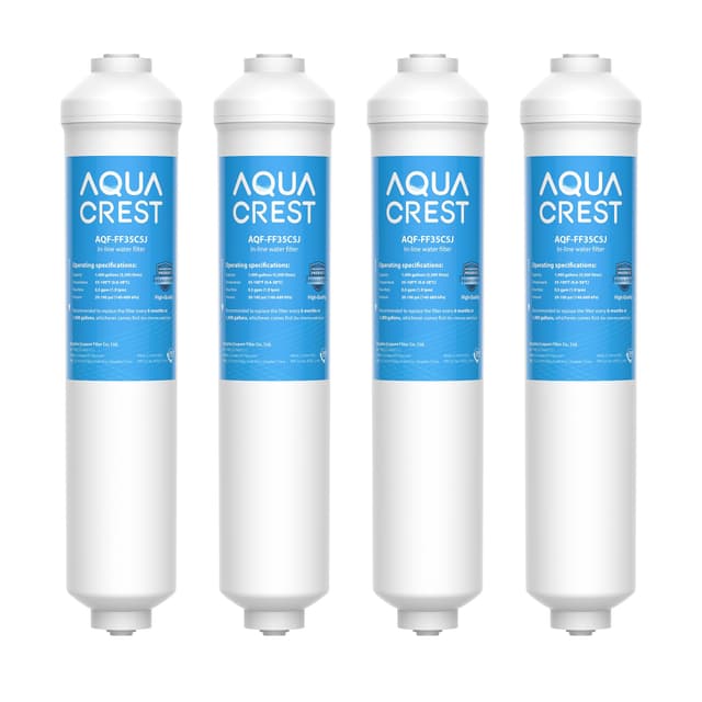 🌊🌿 AQUACREST Wasserfilter für Samsung® Kühlschrank (4 Stück) 🌿🌊