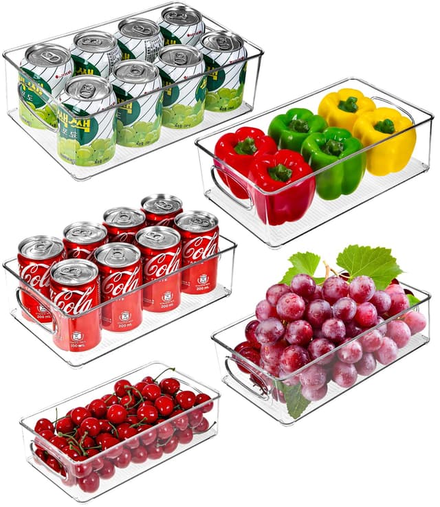 🌟 PERMUST 5PCS Hochwertige Kühlschrank Organizer Set 🌟