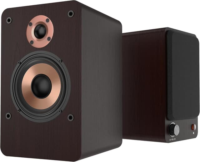 LONPOO Bluetooth Regallautsprecher mit USB, 100W Aktiv-Lautsprecher LP-42M 🎵🔊