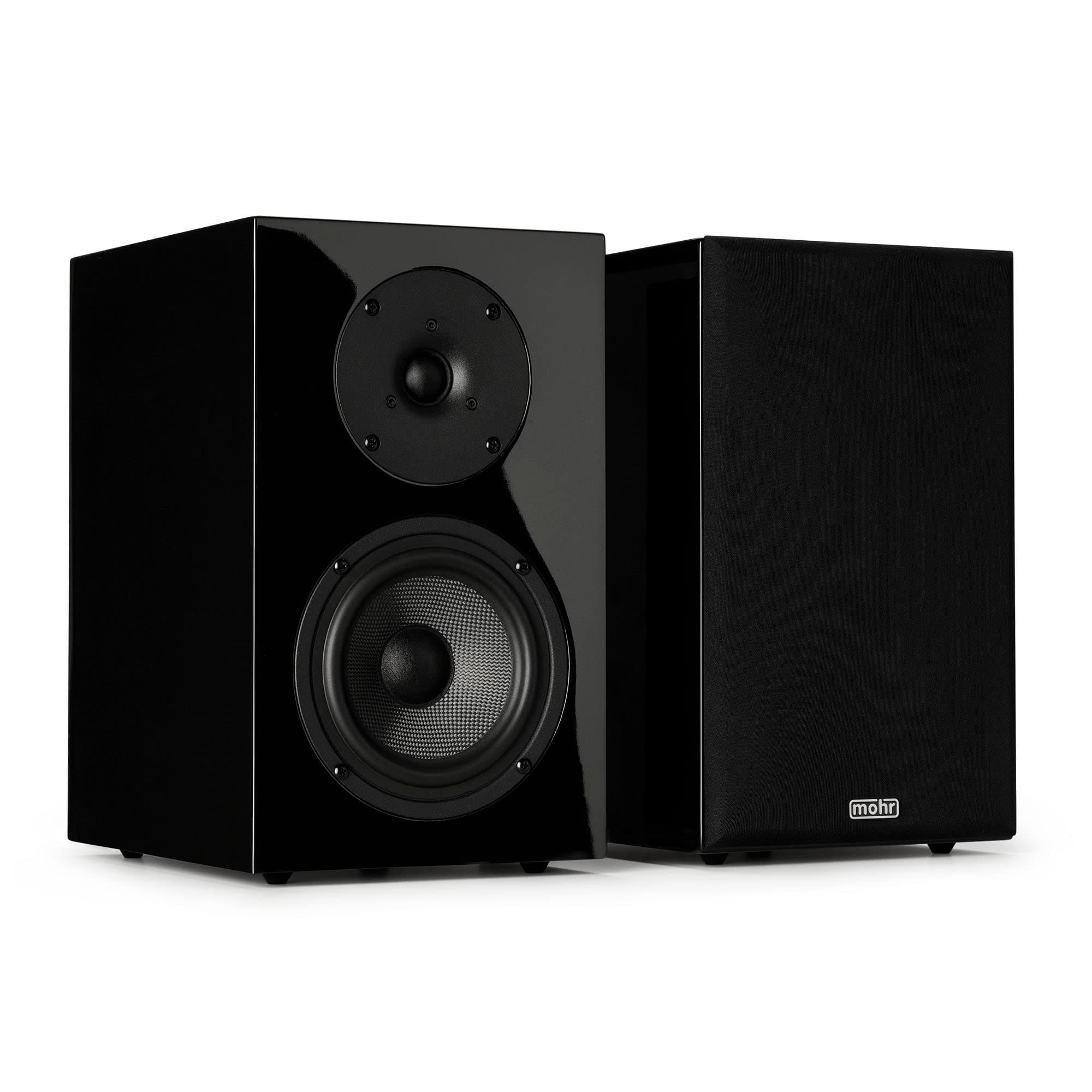 🔊 Mohr 1 Paar Kompaktlautsprecher Shine 3 HiFi Regallautsprecher 🎶