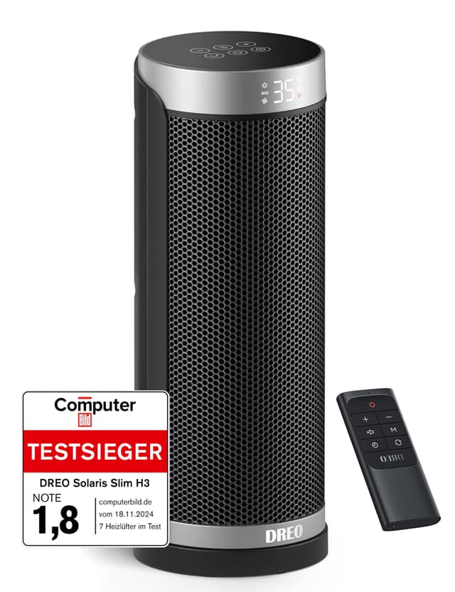 Dreo Heizlüfter Energiesparend - Sofortige Erwärmung und maximale Bequemlichkeit! 🌡️
