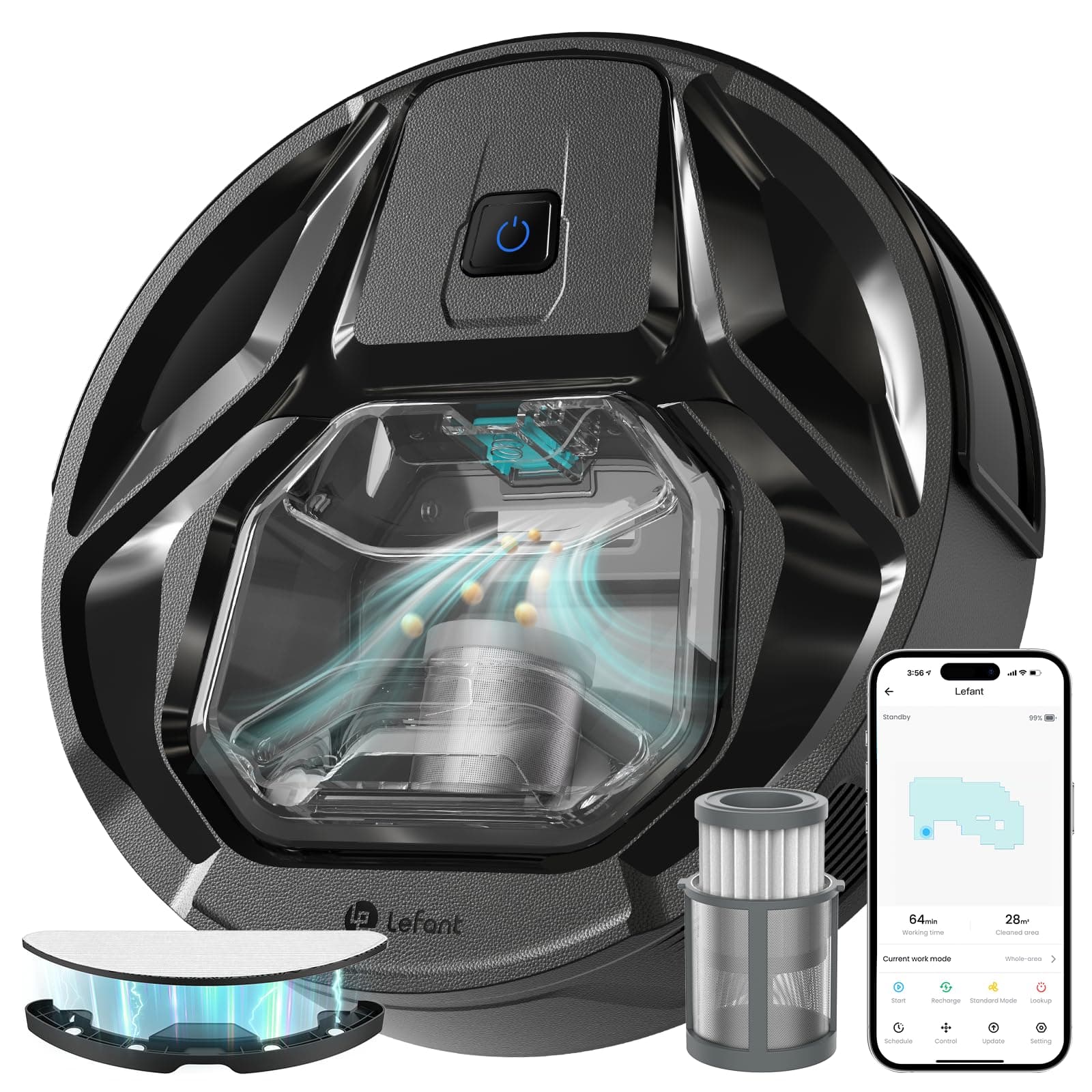 LEFANT M320 Saugroboter mit Wischfunktion 3 in 1 🤖💫