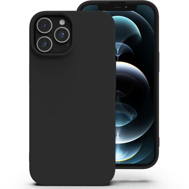 Zuvirelx Glatte Silikonhülle für iPhone 12 Pro Max 📱