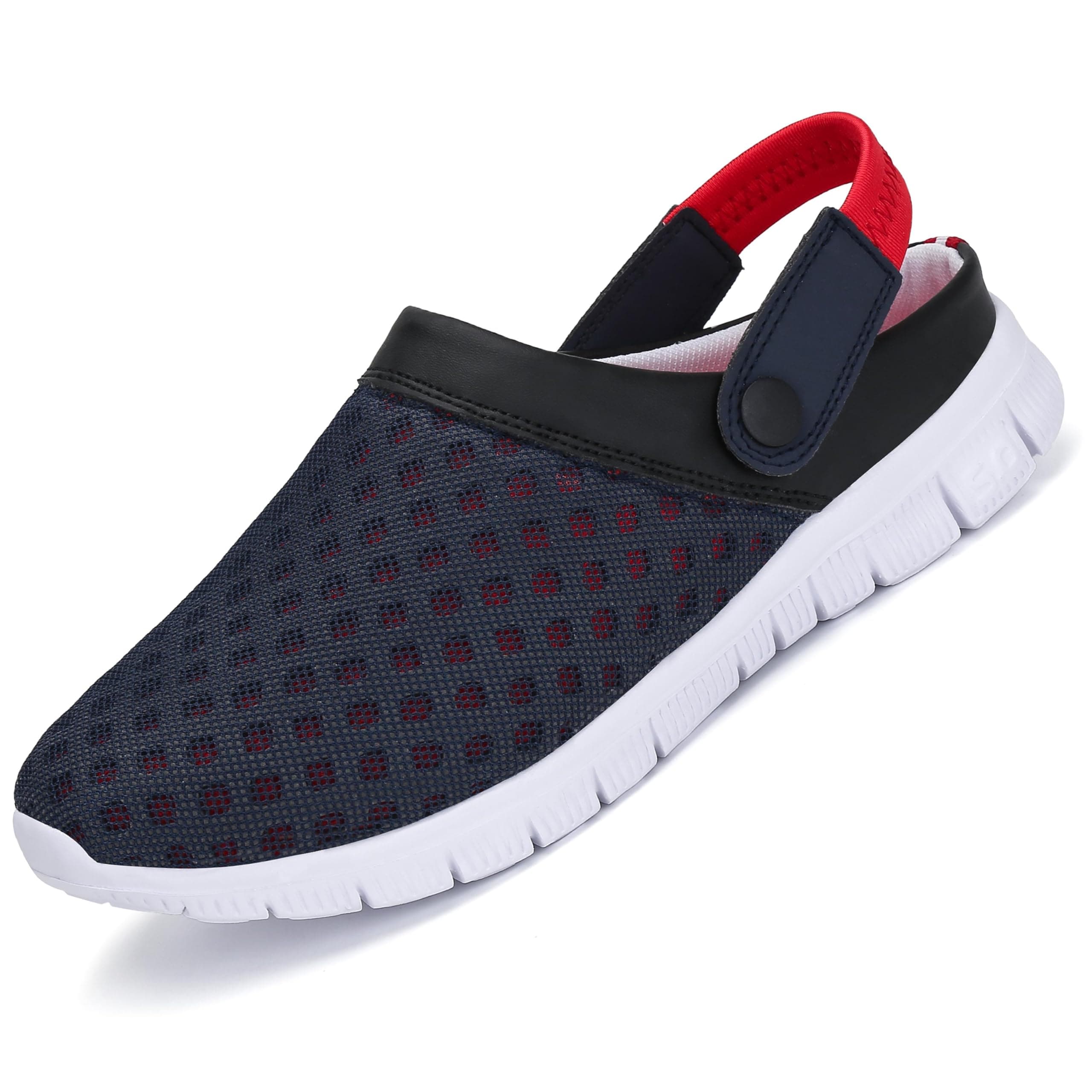 🌞 Sommer Deal! SAGUARO Unisex Clogs Gartenschuhe 45 EU Rot 🌿