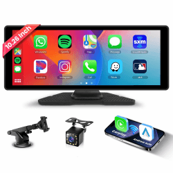 🚗 Drahtlos CarPlay und Android Auto Autoradio 10,26 Zoll mit Bluetooth