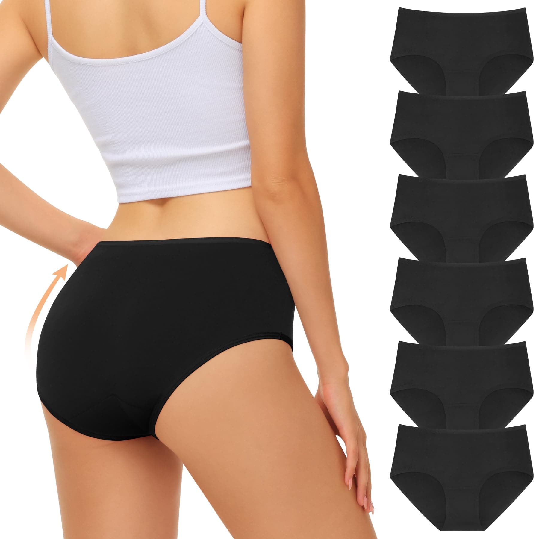 🔥 Angebot: FALARY Unterhosen Damen 6er Pack 🩲🌟