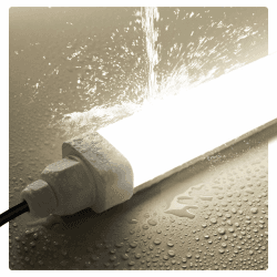 🔦 Tobeter LED Feuchtraumleuchte 115cm, Ultraslim 36W 3600LM LED Röhre Feuchtraumlampe