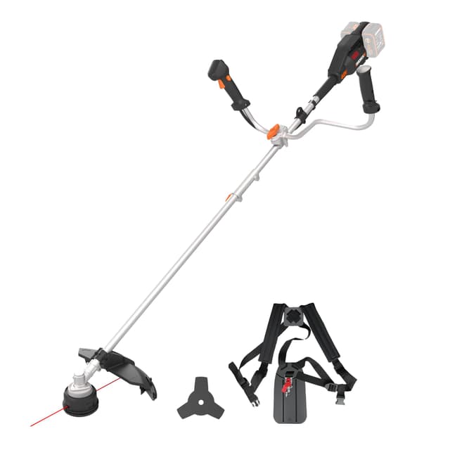 🌿🌟 WORX WG084E.9 Akku-Sense 40V - Bürstenloser Motor - 38 cm Trimmdurchmesser & 25,5 cm Messerdurchmesser