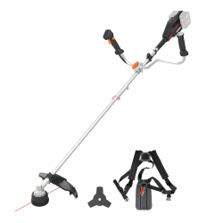 🌿🌟 WORX WG084E.9 Akku-Sense 40V - Bürstenloser Motor - 38 cm Trimmdurchmesser & 25,5 cm Messerdurchmesser