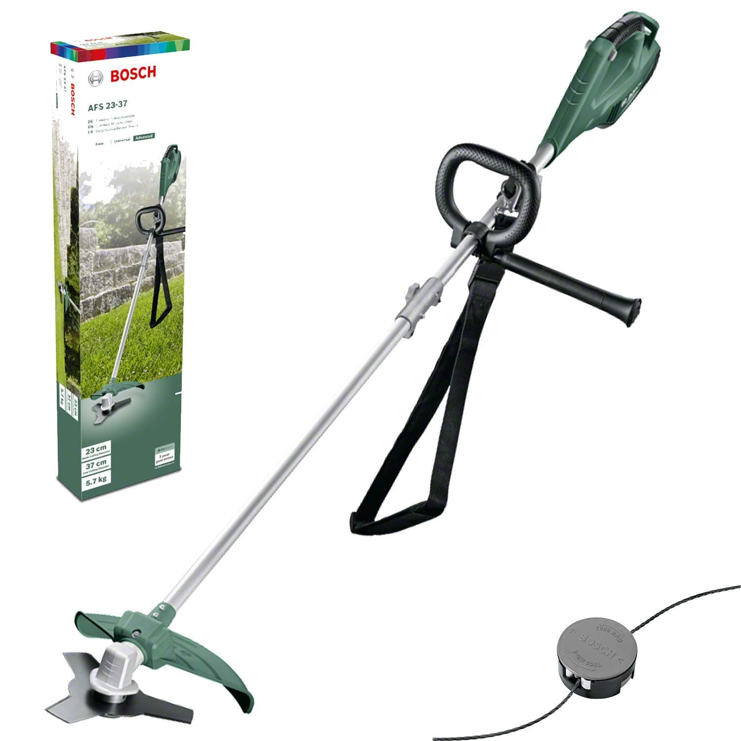 🌿🔌 Bosch Freischneider AFS 23-37 1000W Elektro-Freischneider Angebot!