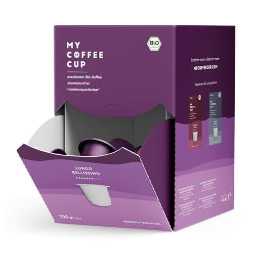 🌿🌟 Angebot: MEGA BOX LUNGO BELLISSIMO - BIO-KAFFEE Kapseln für Nespresso®³ - 100% kompostierbare - 0% Alu