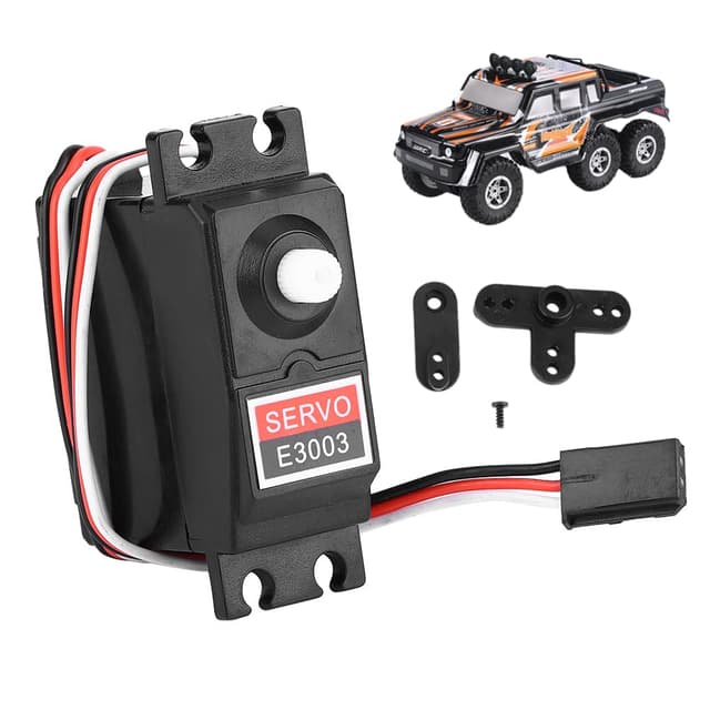 🚗 ZLXHDL RC Servo, 3 kg E3003 Wasserdichter Servomotor 🛥️