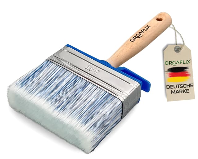 ORGAFLIX Premium Flächenstreicher 100mm für alle Lacke 🎨🖌️