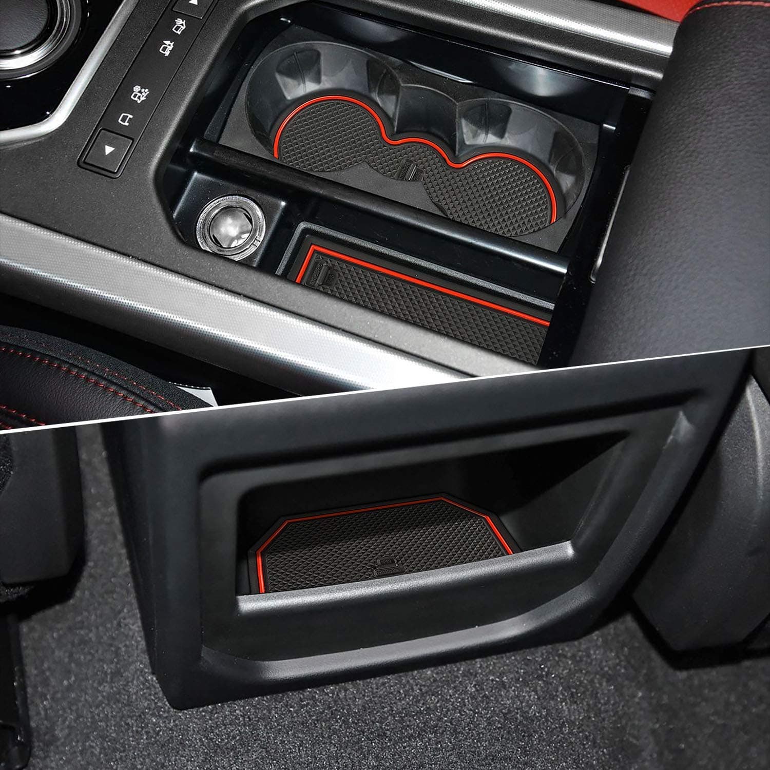 LITTOU KOLOME 8 PCS Anti-Staub rutschfeste Innentürmatte 😎🚗