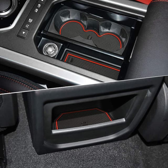 LITTOU KOLOME 8 PCS Anti-Staub rutschfeste Innentürmatte 😎🚗