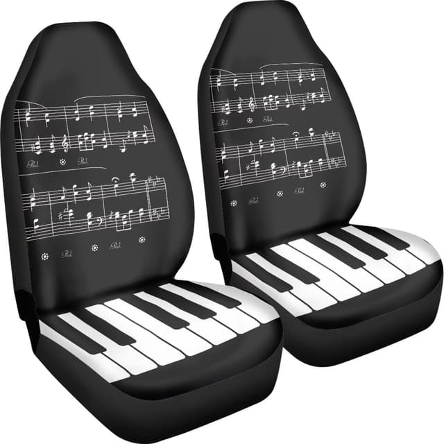 🎶 Autositze Schutzbezüge für Musikliebhaber 🎹