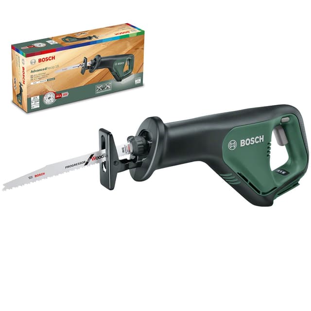 🔋🪚 Bosch Akku Säbelsäge AdvancedRecip 18 (ohne Akku, 18 Volt System, im Karton) Angebot