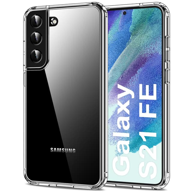 HOOMIL Transparente Crystal Clear Hülle für Samsung Galaxy S21 FE 5G 6,4 Zoll