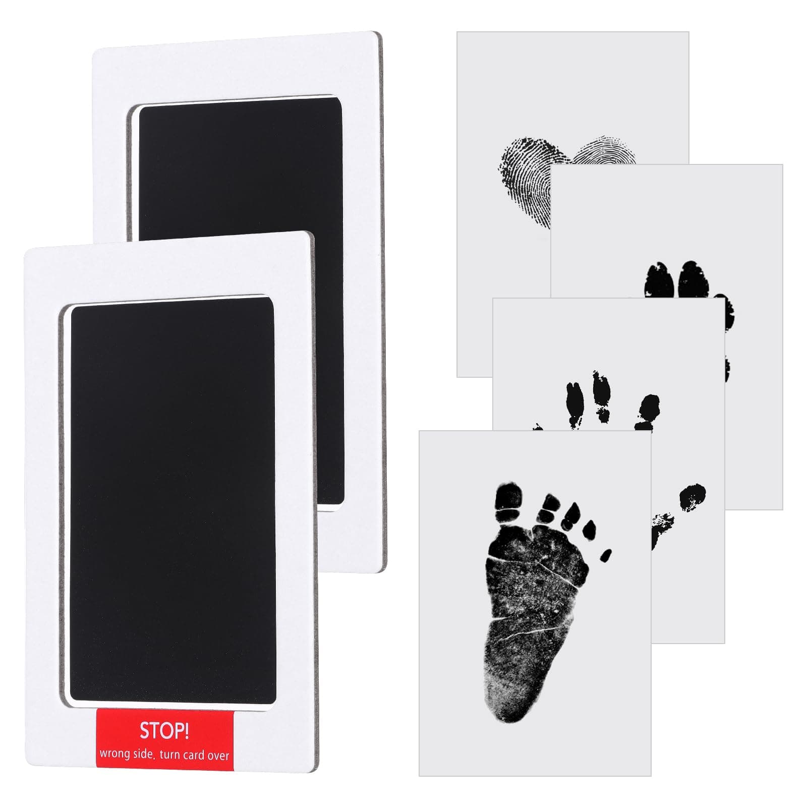 🐾 HonGien 2pcs Handabdruck und Fußabdruck Baby Abdruckset Hund 🐶