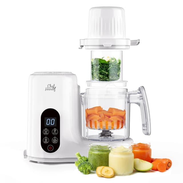 👶🍲 Multifunktionaler Baby Food Maker: Dampfgarer, Mixer & Flaschenwärmer 🍼