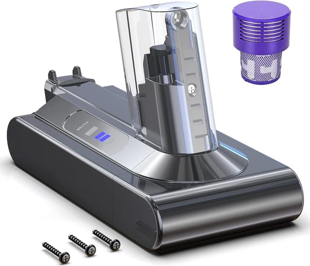 Homesuit V10 Akku, 3900mAh SV12 Ersatzakku für Dyson V10