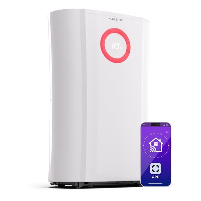 🌬️🏡 Klarstein DryFy Pro Connect 20L Luftentfeuchter - Smarter Luftentfeuchter mit WiFi App Steuerung